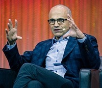 Microsoft chief executive Satya Nadella